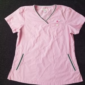 GENTLY  USED KOI SCRUB TOP